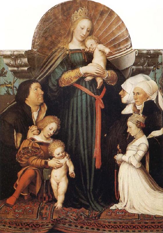  Madonna of Mercy and the Family of Jakob Meyer zum Hasen
